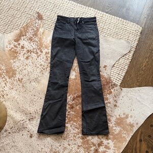 L'AGENCE Black CoatedDenim Jeans
